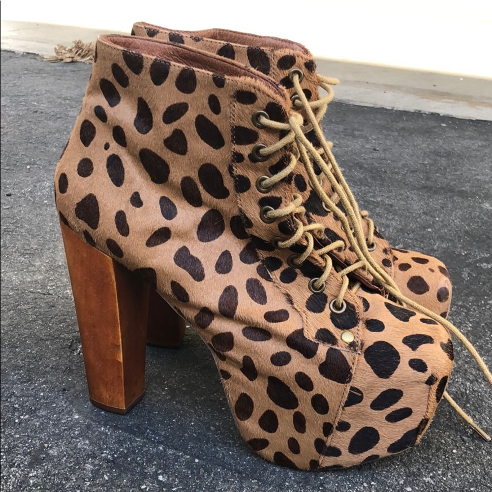 Jeffrey Campbell heels cheetah